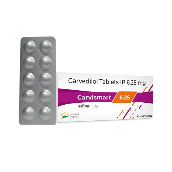 CARVISMART 6.25 mg